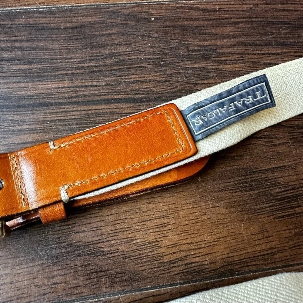 VTG Trafalgar Brown Canvas Belt
